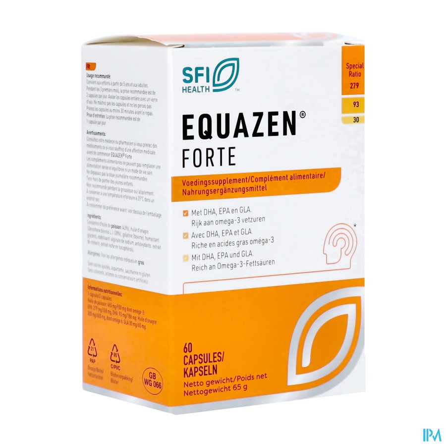 Equazen Forte 60 Omega 3/6 Caps 60