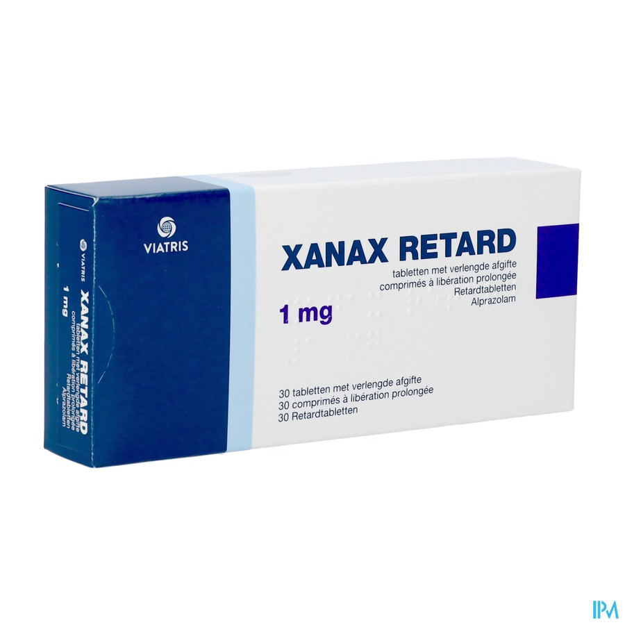 Xanax Retard 1mg Tabl 30