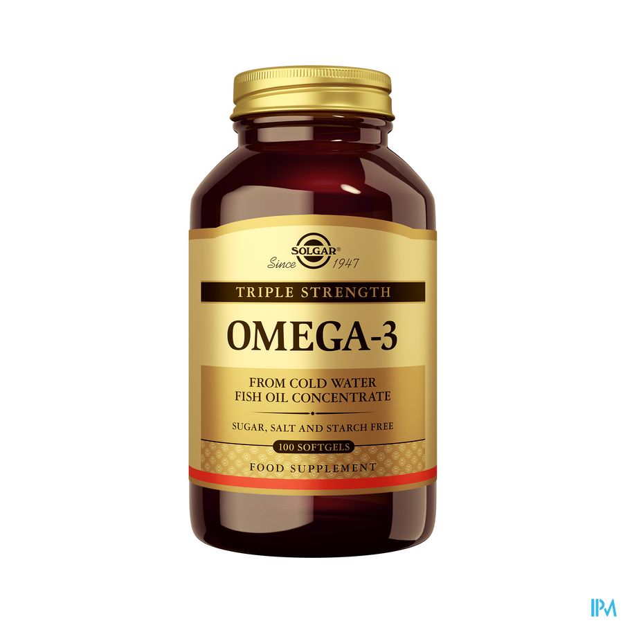 Solgar Omega 3 Triple Strength Softgel 100