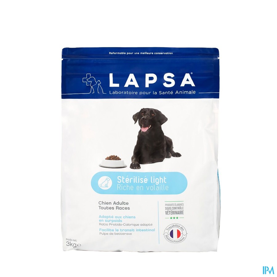 Lapsa Onp Chien Adulte Poids Maitrise 3kg