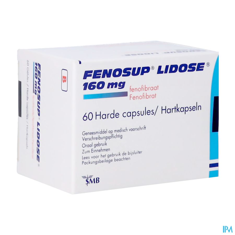 Fenosup Lidose 160mg Gel 60 X 160mg