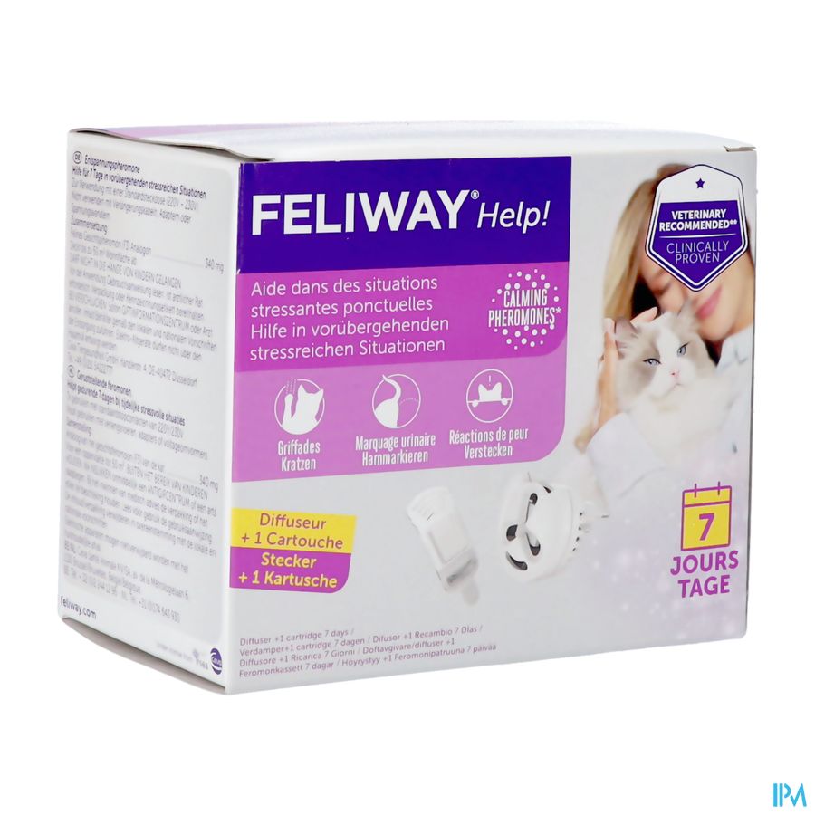 Feliway Help Kat Verdamper 1 + Cartridge 1