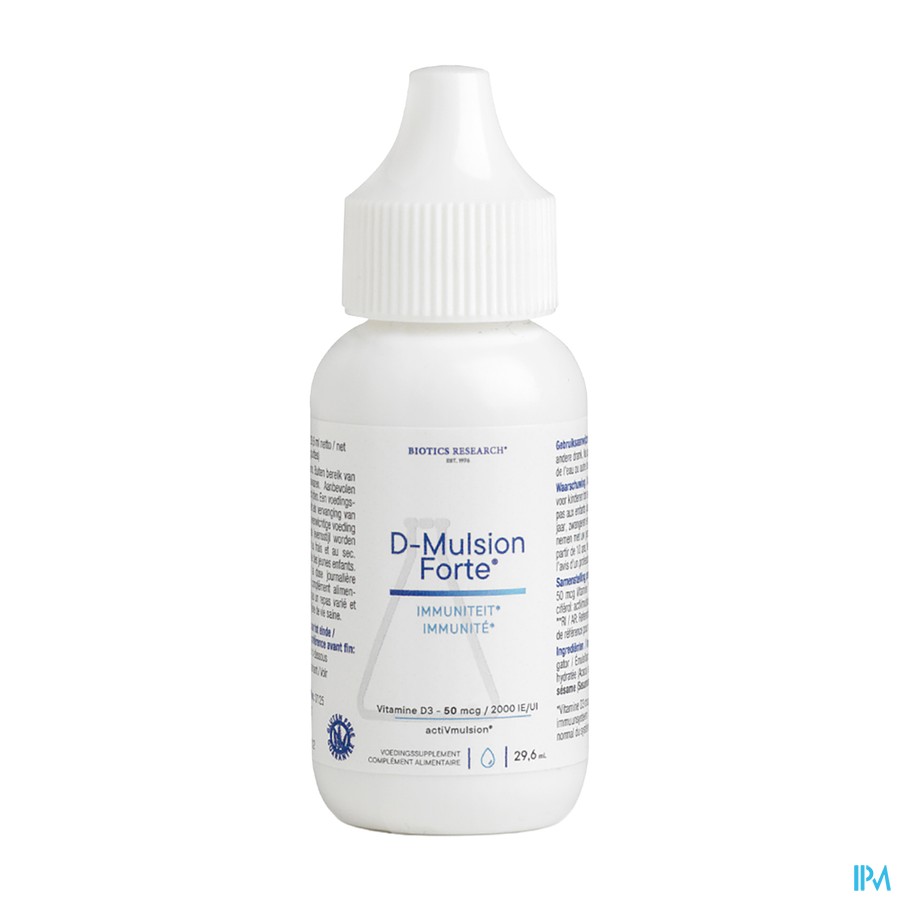 D-mulsion Forte Gutt 29,6ml Vervangt 3366077