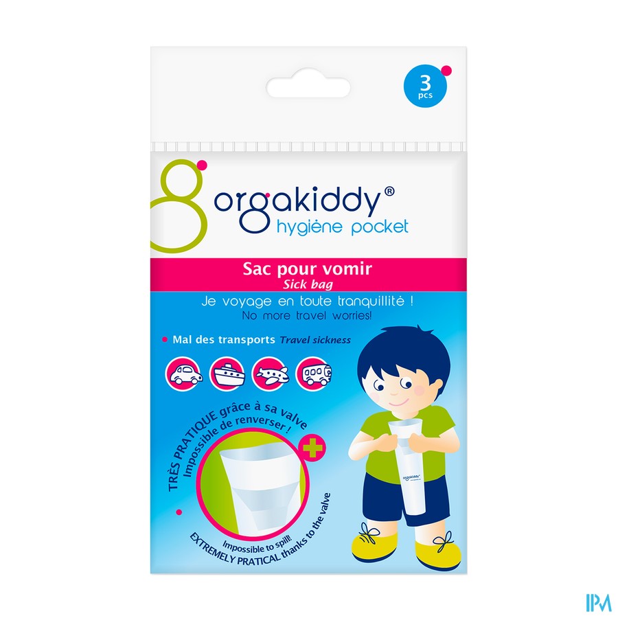 ORGAKIDDY SAC POUR VOMIR X3