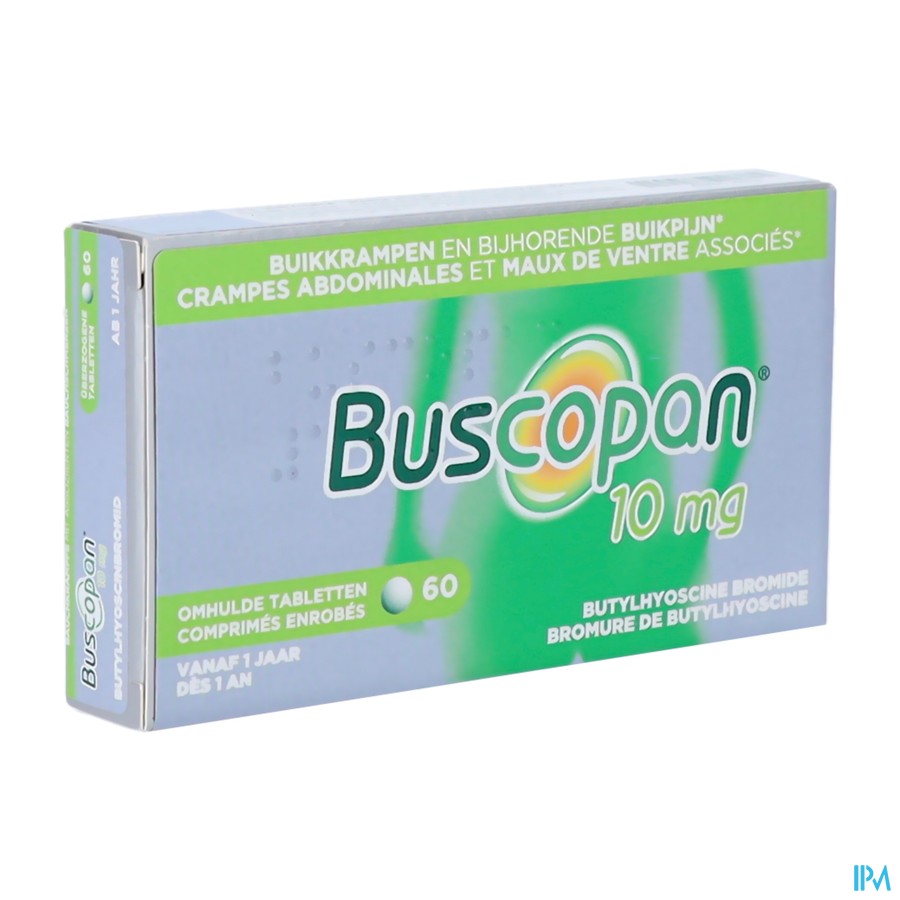 Buscopan 10mg Pi Pharma Comp Enrobe 60