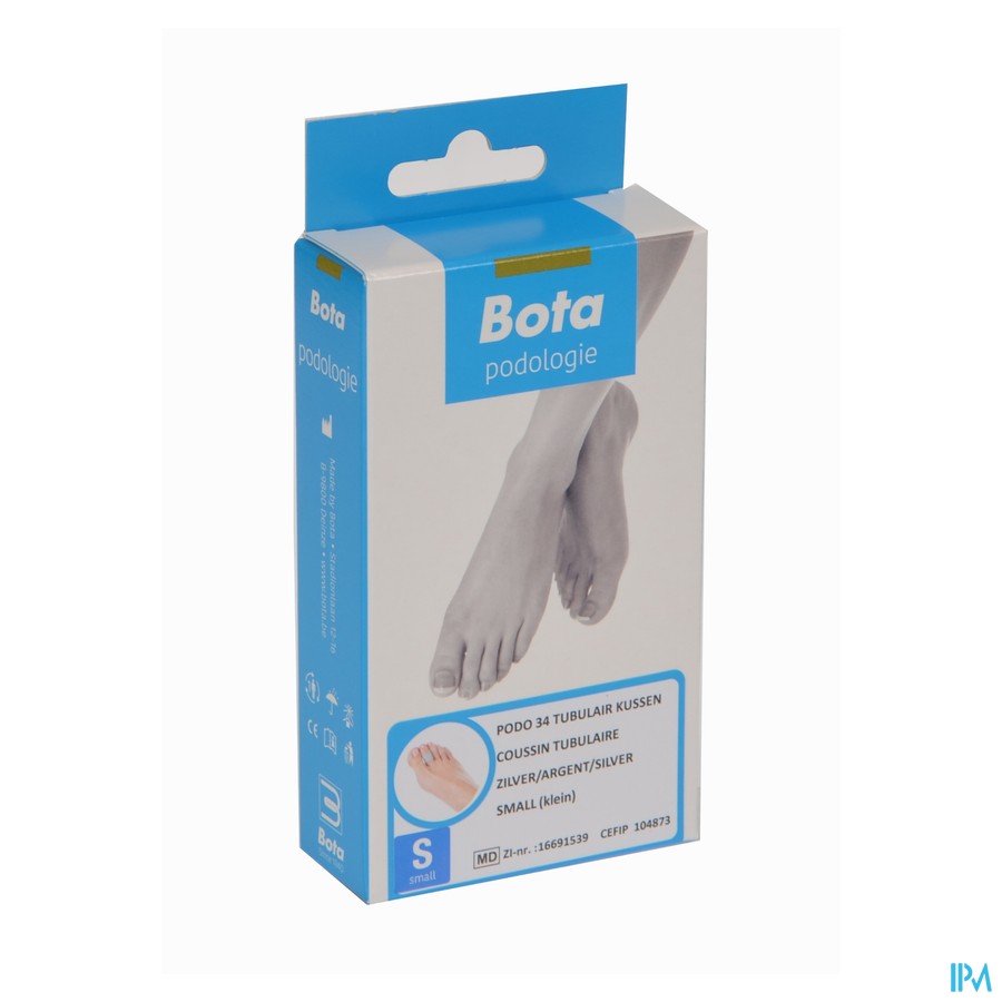 Bota Podo 34 Coussin Tubulaire+argent S Petit 2