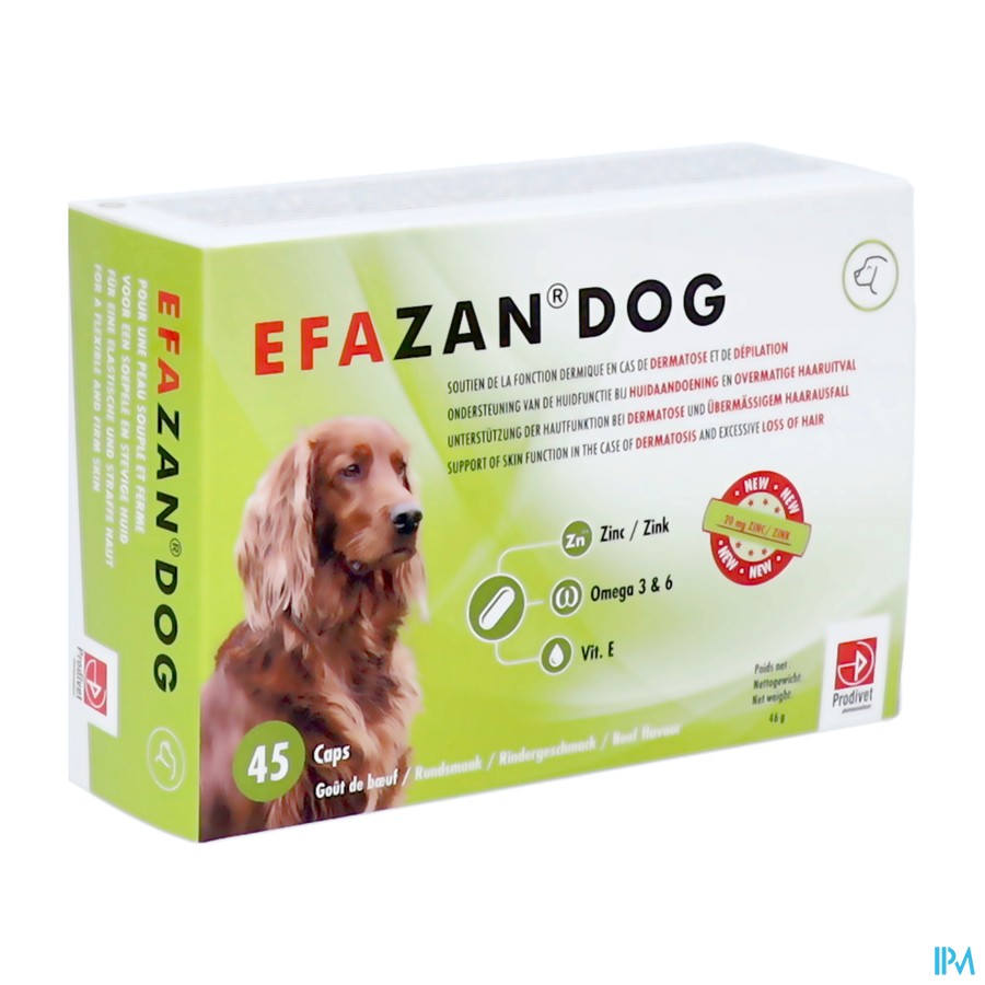 Efazan Dog Caps 45 Nf
