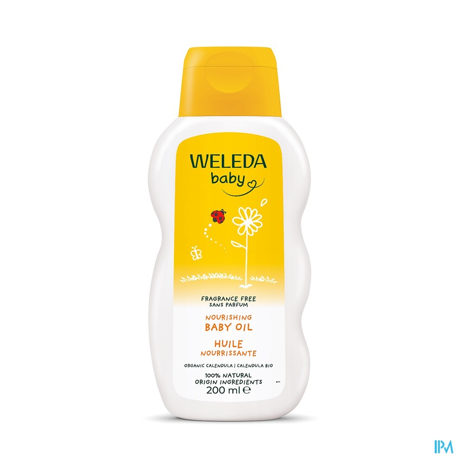 Weleda Calendula Bb Verzorgende Olie N/parf 200ml
