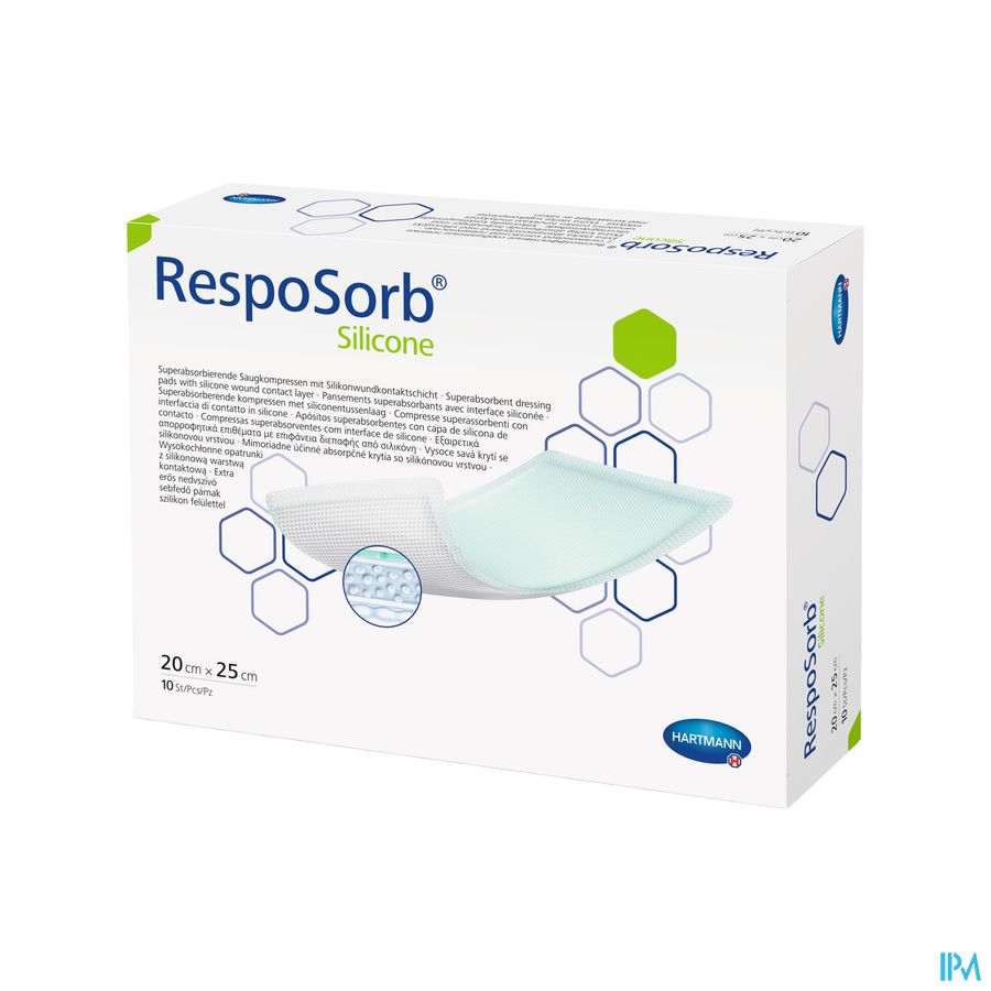 Resposorb Silicone 20x25cm 10 4130451