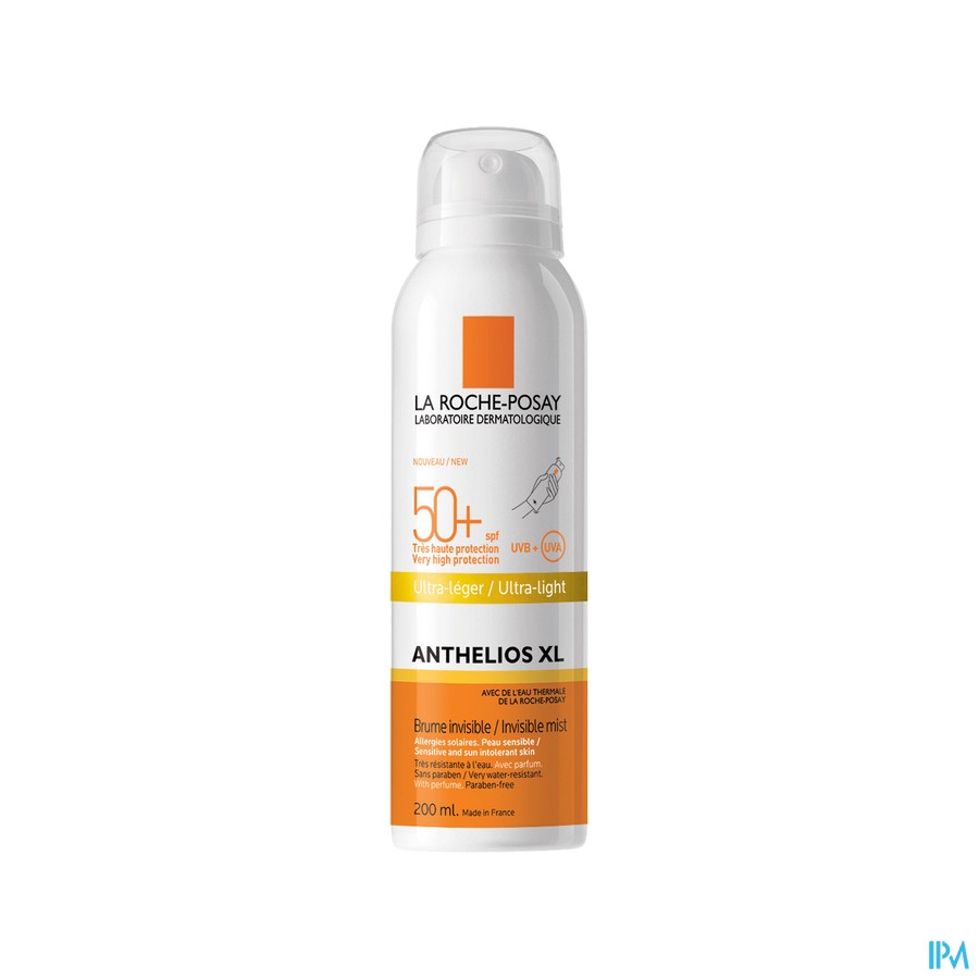 Lrp Anthelios Body Mist Onzichtbaar Spf50+ 200ml