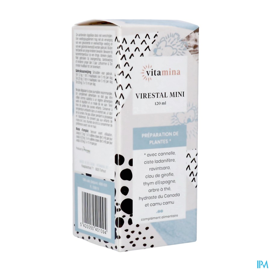 Vita Mina Virestal Mini 120ml
