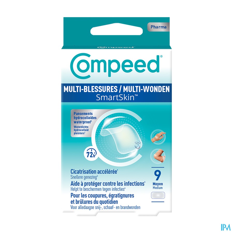 Compeed Smartskin Multibles Med 9