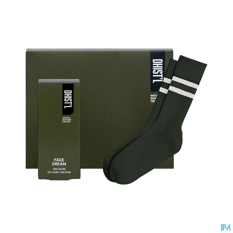 Dhistl Skin Care Set Face Cream + Men Socks