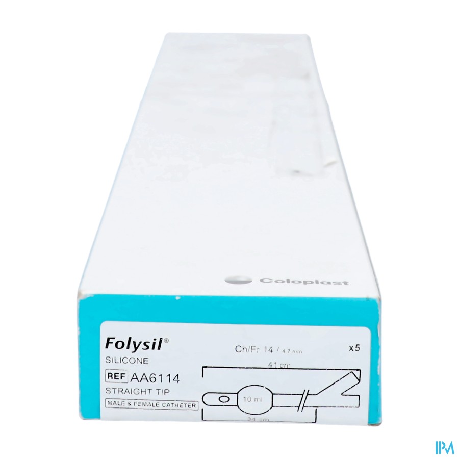 Folysil 2-weg Nel Lt Sil Cath 10ml 41cm Ch14 5