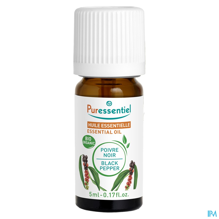 Puressentiel Eo Zwart Peper Bio Fl 5ml