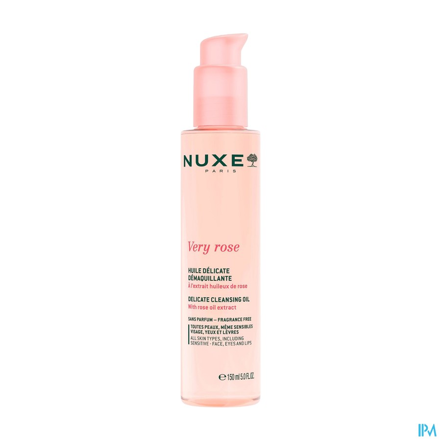 Nuxe Very Rose Fijne Reinigende Olie 150ml Nf