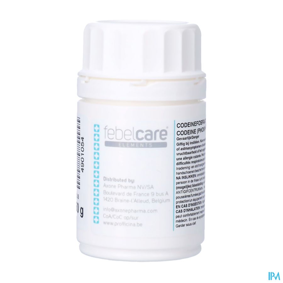 CODEINEFOSFAAT FEBELCARE 1/2H2O 50 G CODEINEFOSFAAT FEBELCARE 1/2H2O 50 G