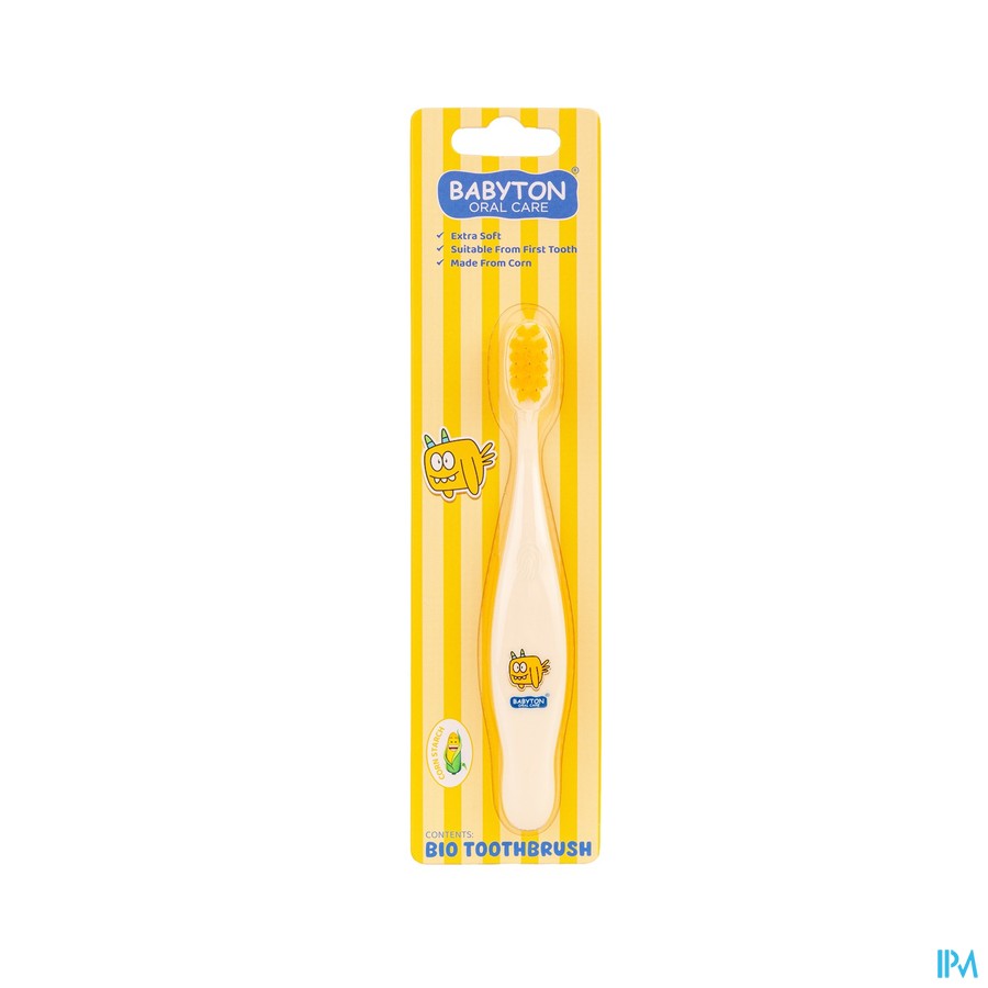 Babyton Bio Tandenborstel Flappy Baby/kids
