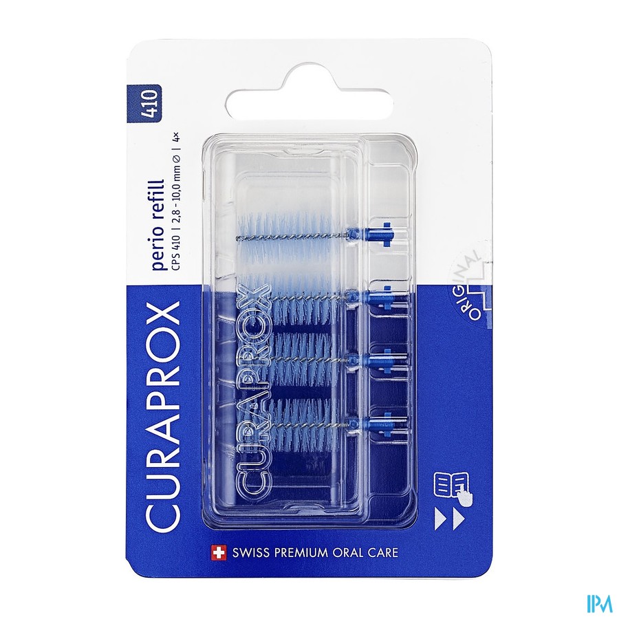 Curaprox Cps 410 Perio Deep Blue Sky Refill 4