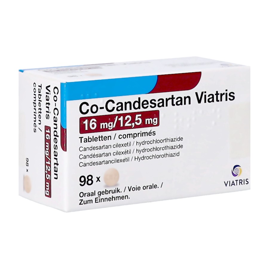Co Candesartan Viatris 16mg/12,5mg Tabl 98