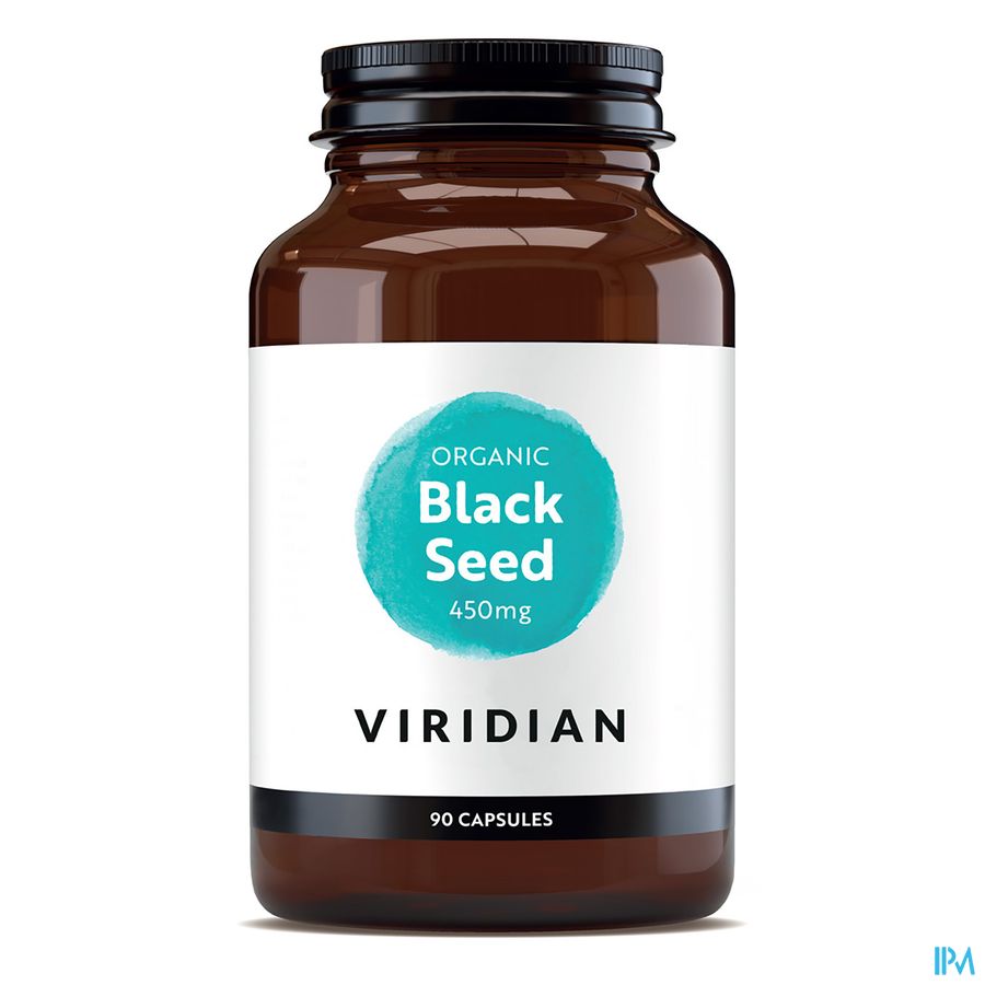 Viridian Organic Black Seed V-caps 90