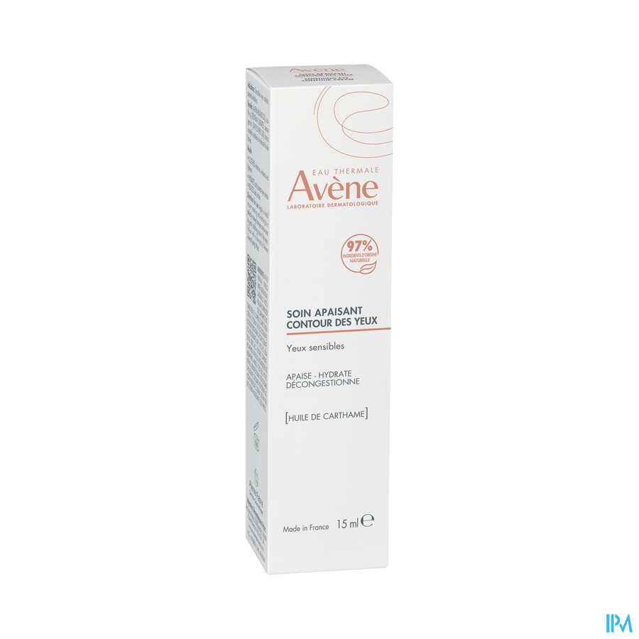 Avene Verzachtende Verzorging Oogomtrek 15ml