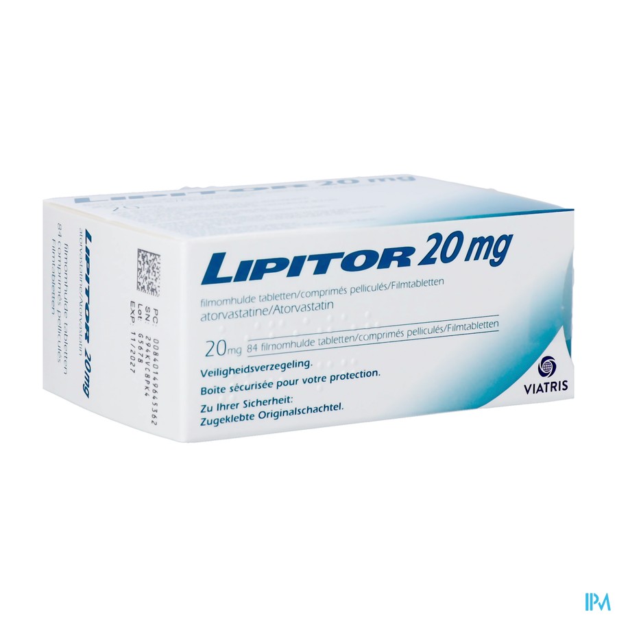 Lipitor 20mg Comp 84