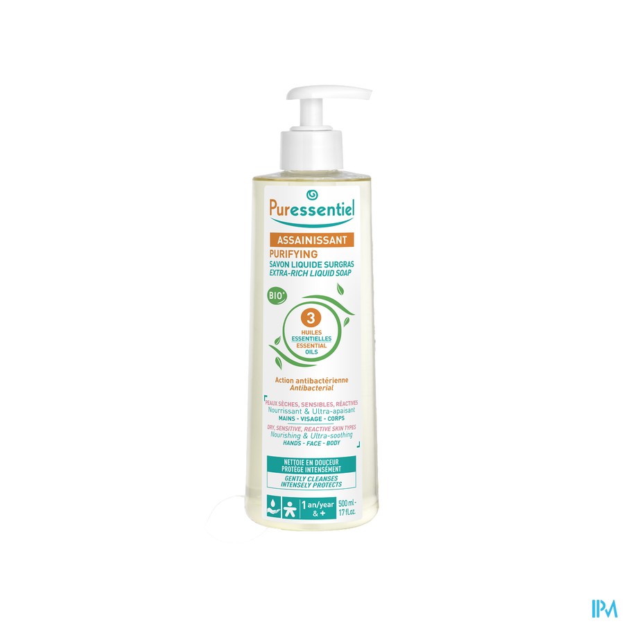 Puressentiel Zuiverend Gel Extra Zacht 500ml