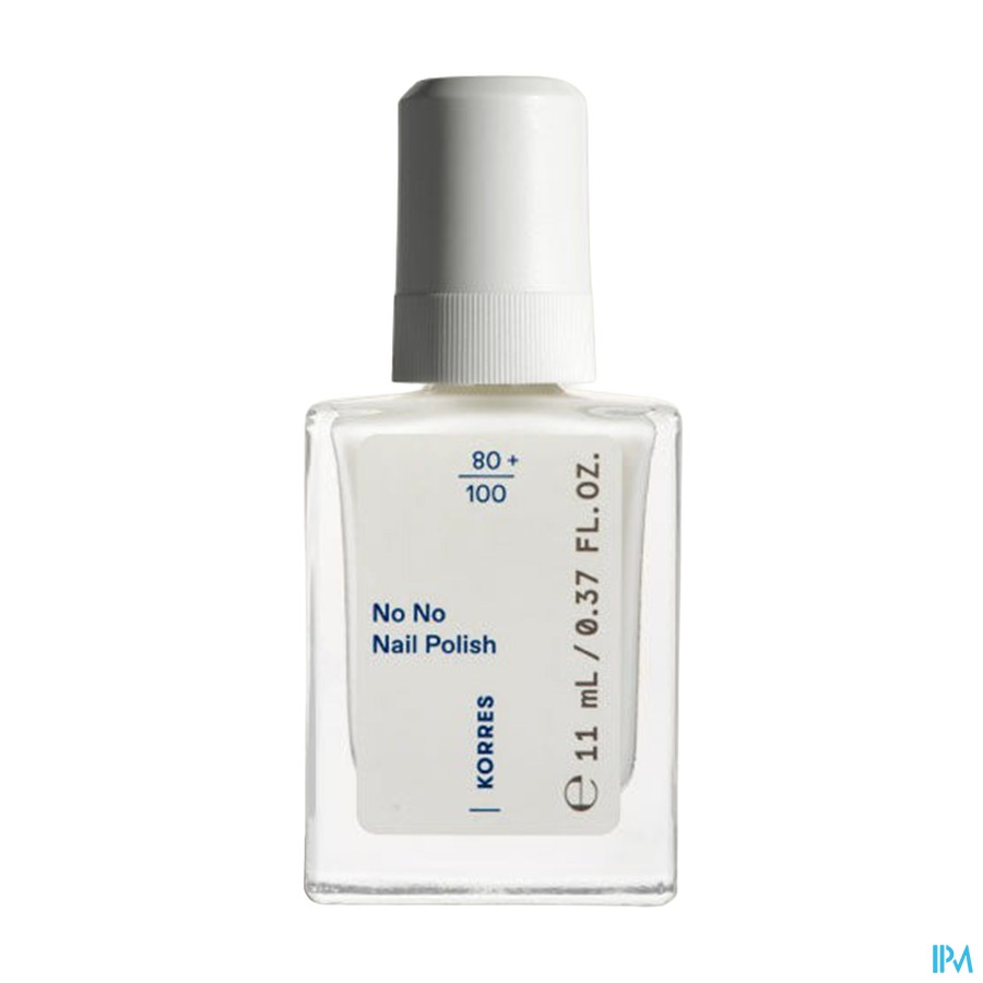 Korres Km No No Nail Polish 02 Milky White 11ml