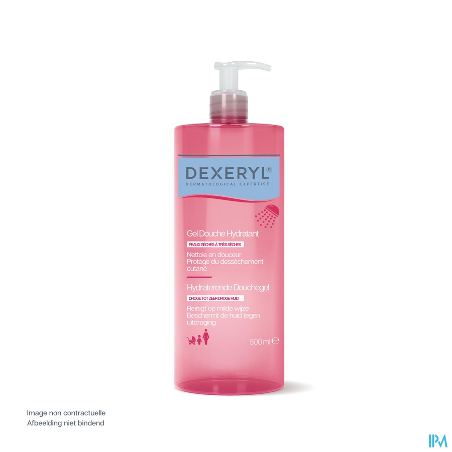 Dexeryl Hydraterende Douchegel 500ml