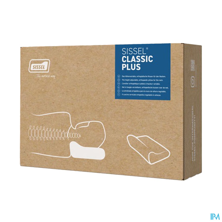 Sissel Plus Oreiller Orthopedique + Taie Stretch
