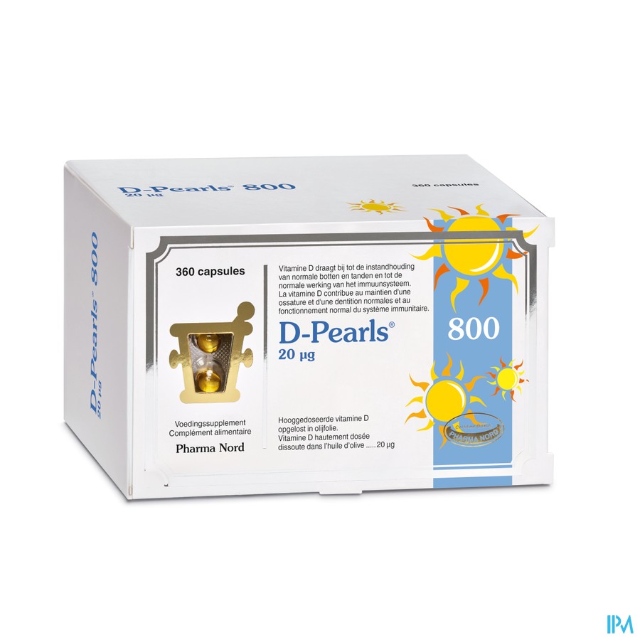 D-pearls 800 Caps 360