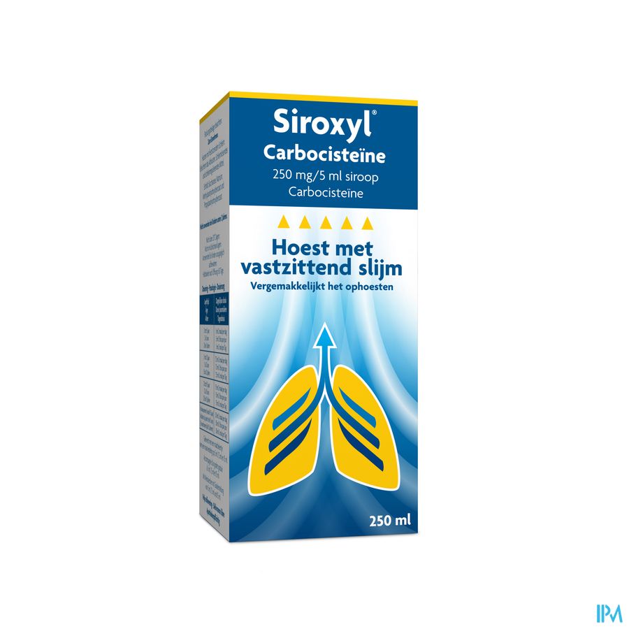 Siroxyl Carbocisteine 250mg/5ml Siroop 250ml