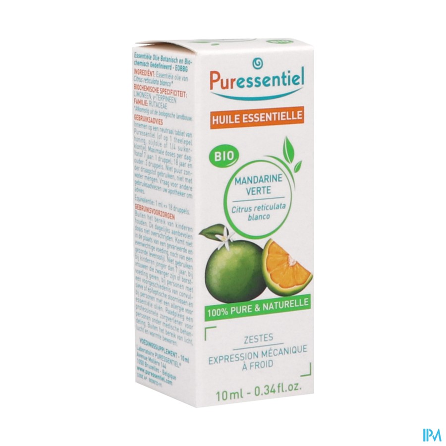 Puressentiel Eo Mandarijn Bio Expert 10ml
