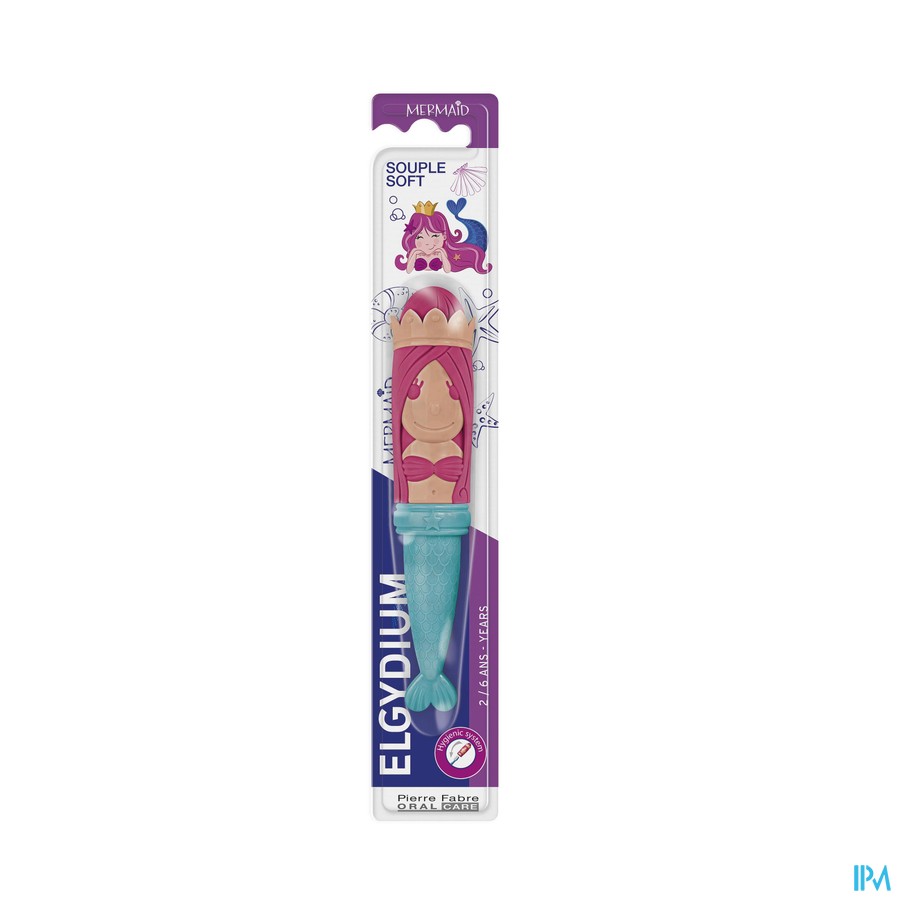 Elgydium Kids Tandenborstel Mermaid