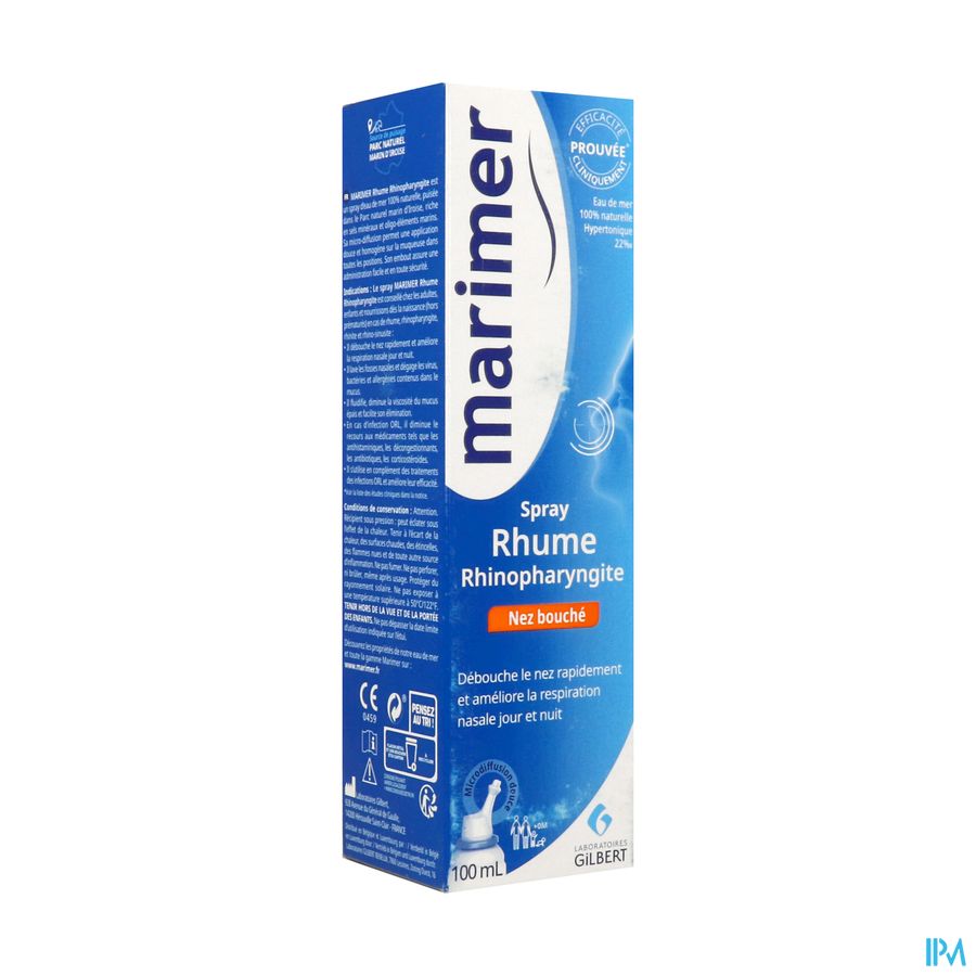 Marimer Eau Mer Hypertonique Spray 100ml