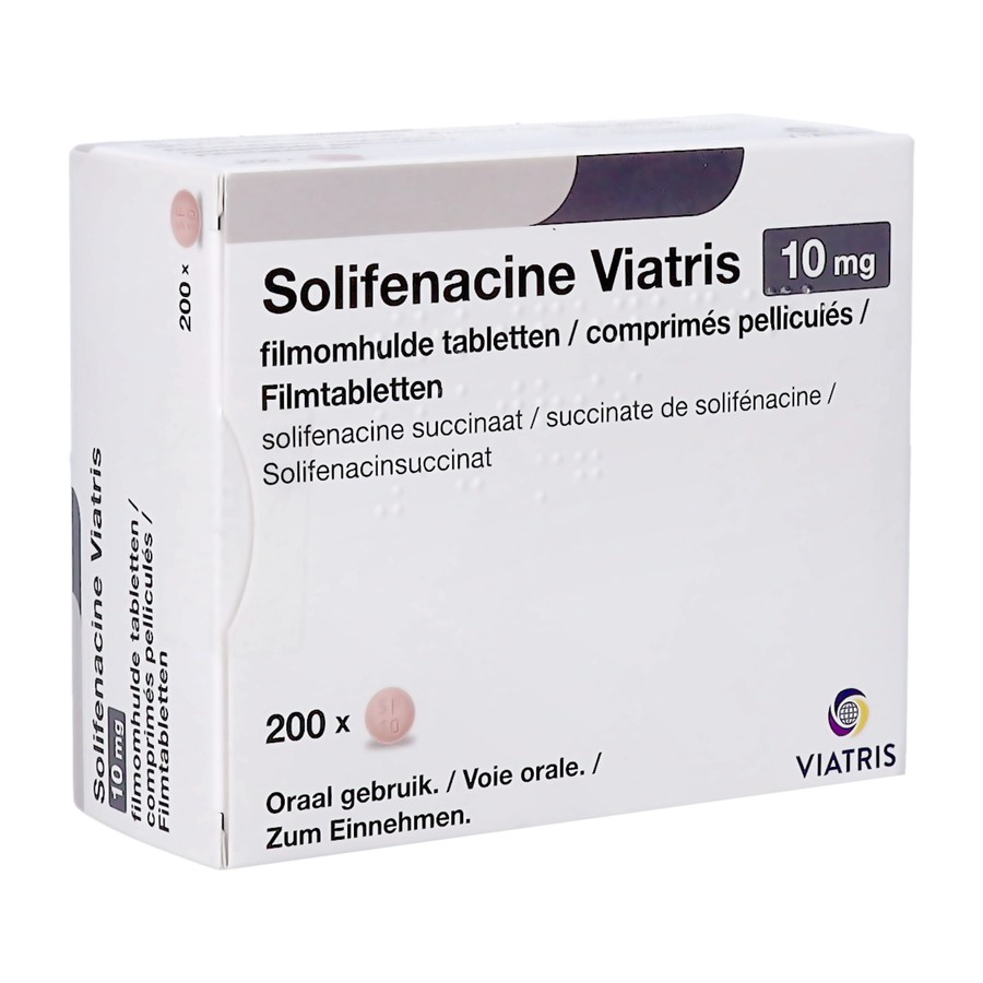 Solifenacine Viatris 10mg Filmomh Tabl 200