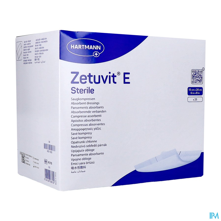 Zetuvit E Steriel 15x20cm 25