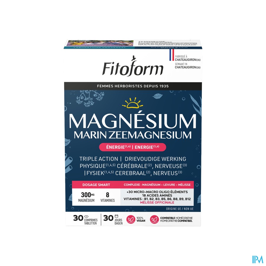 Magnesium Marin + B1 Caps 30 Fitoform