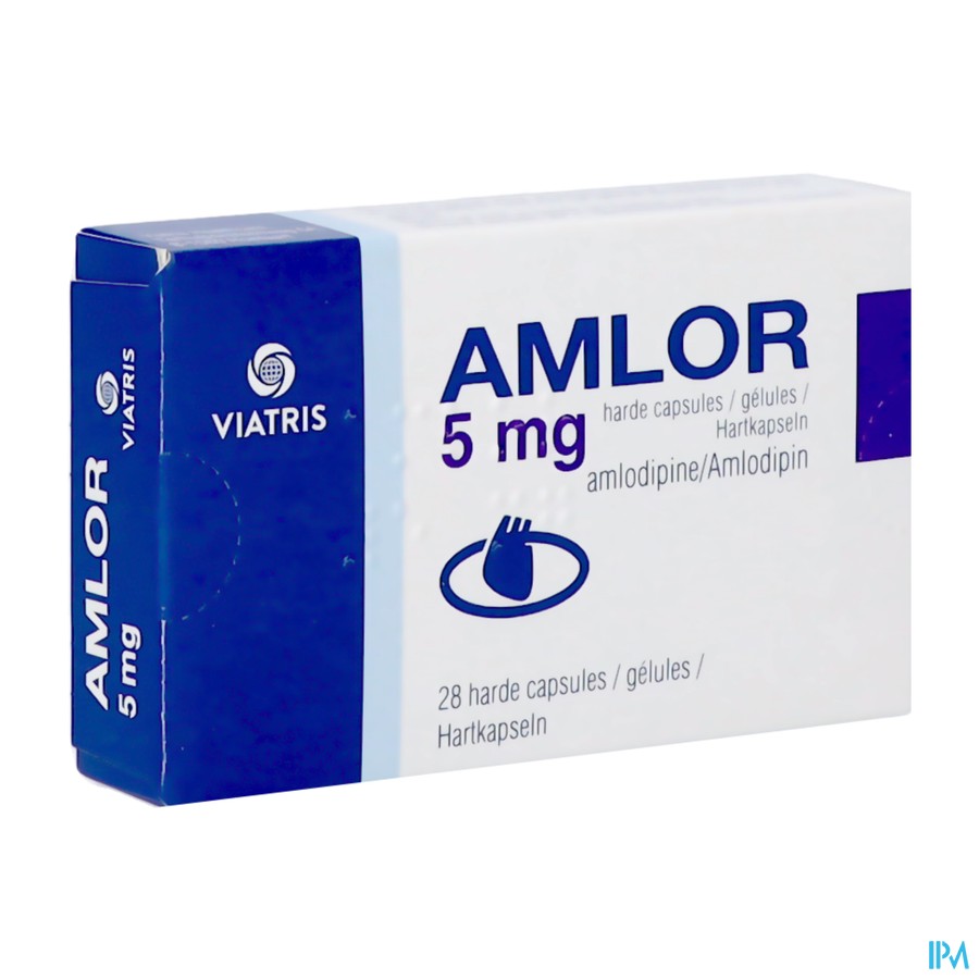 Amlor 5mg Caps 28