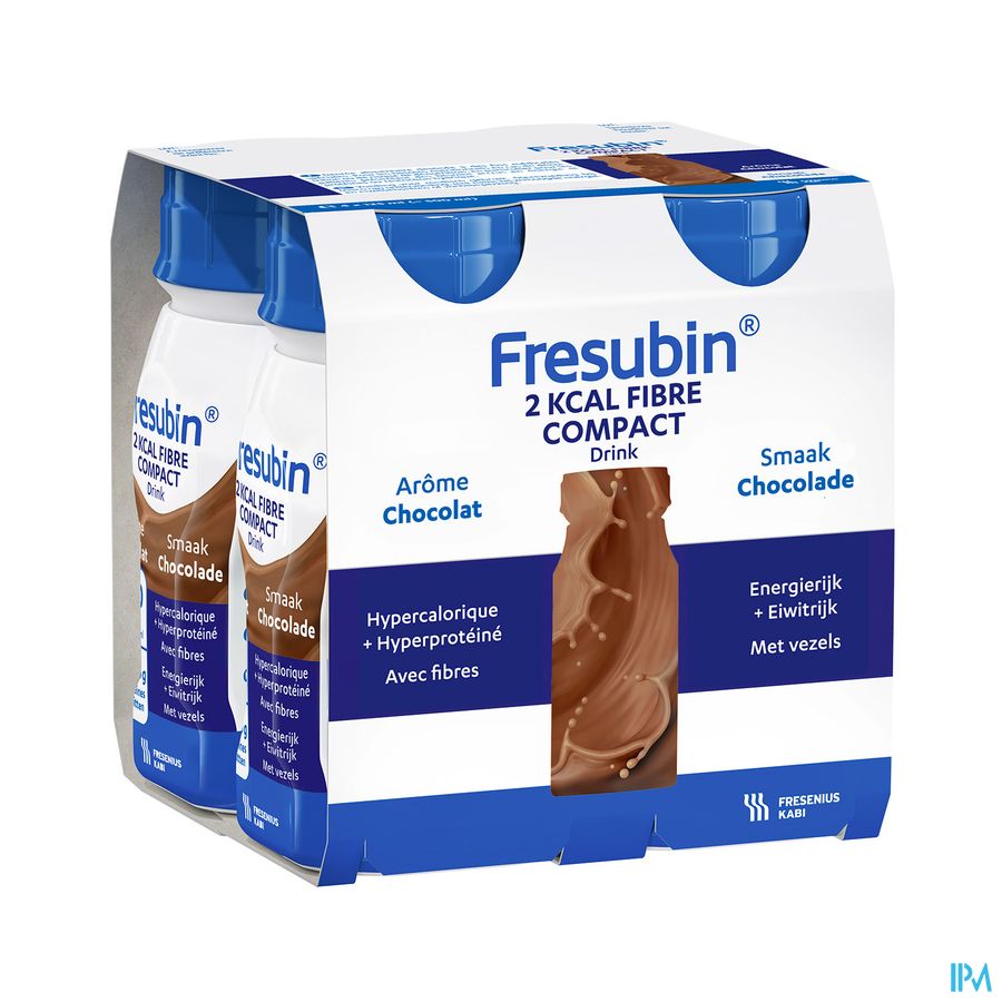 Fresubin 2 Kcal Fibre Compact Drink Choco 4x125ml Fresubin 2 Kcal Fibre Compact Drink Choco 4x125ml