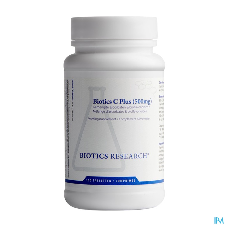 Biotics C Plus Comp 100x500mg Nf