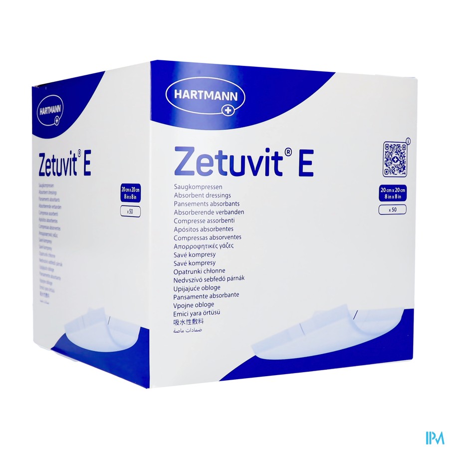 Zetuvit E N/sterile 20x20cm 50