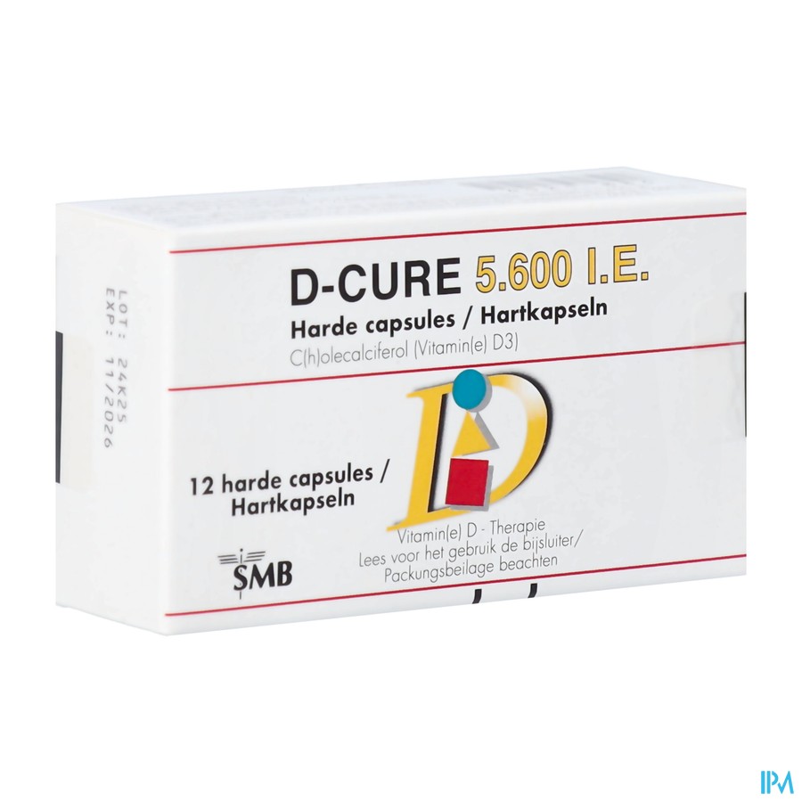 D-cure 5600ui Caps 12