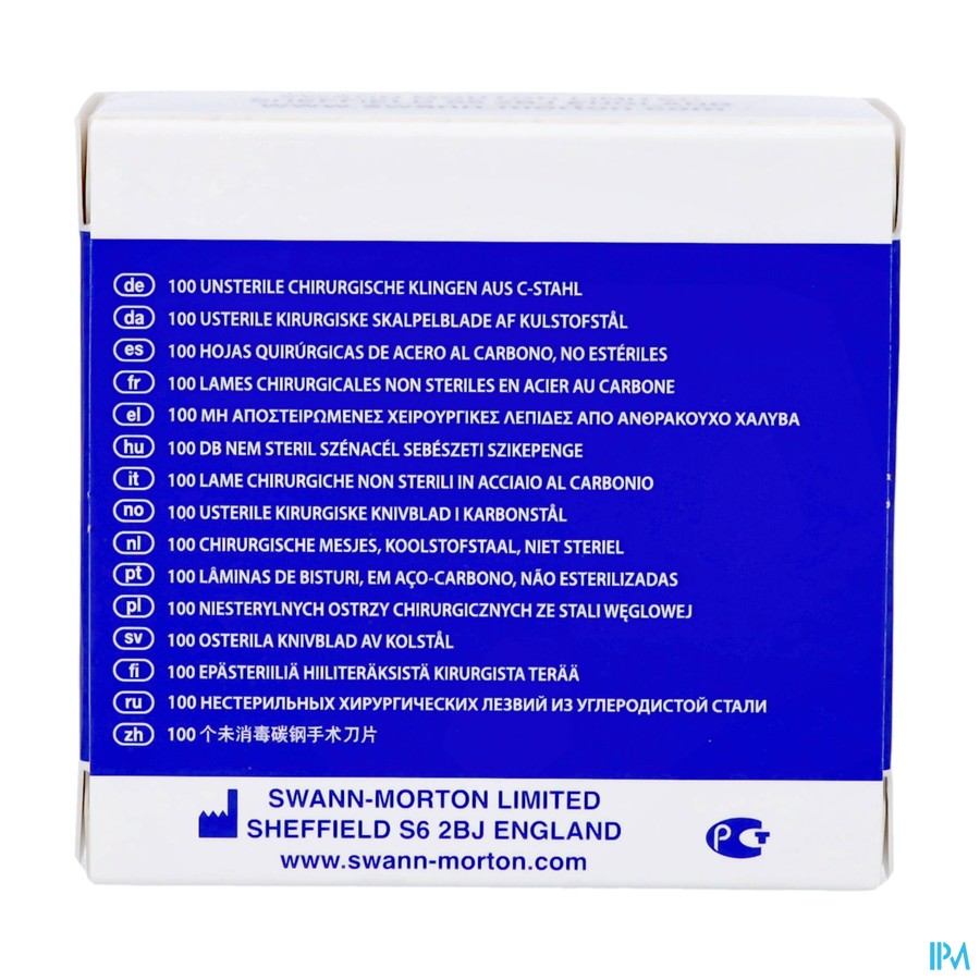 Swann-morton Lames Bistouris N/st N21 100 Consulta