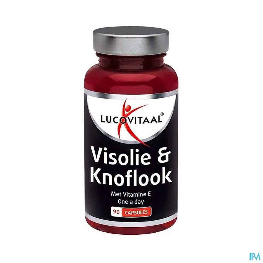 Lucovitaal Visolie En Knoflook Caps 90
