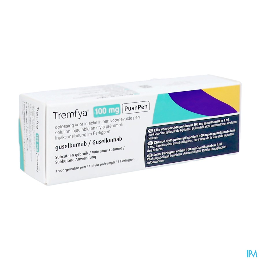 Tremfya 100mg/ml Pushpen Opl Inj Voorgev.pen 1x1ml