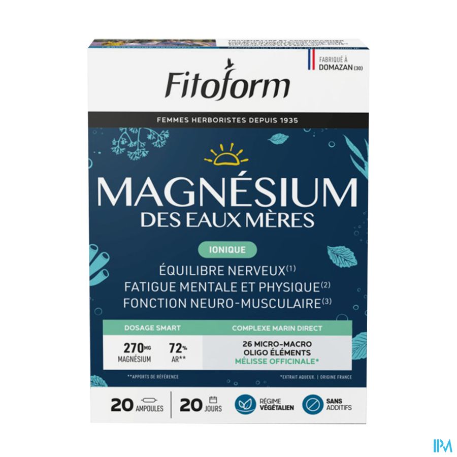 Zee Magnesium Amp 20x10ml Fitoform