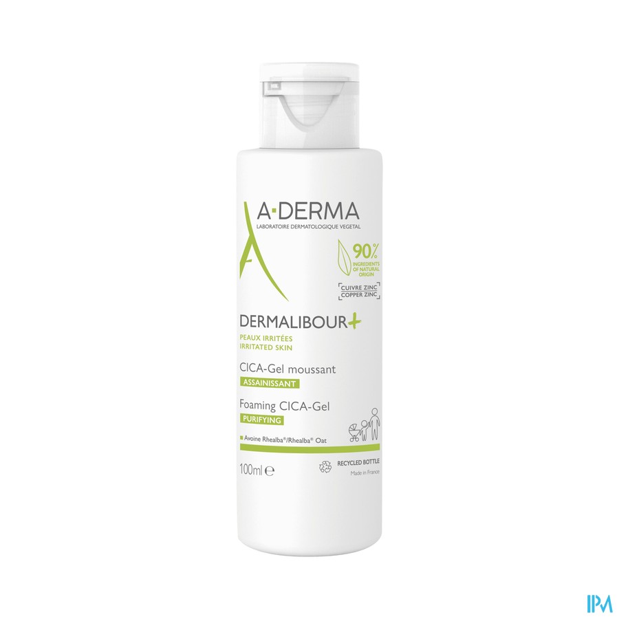 Aderma Dermalibour+ Cica Gel Schuimend 100ml