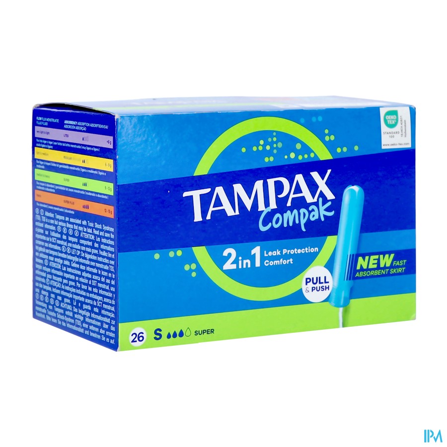 Tampax Compak Super 26
